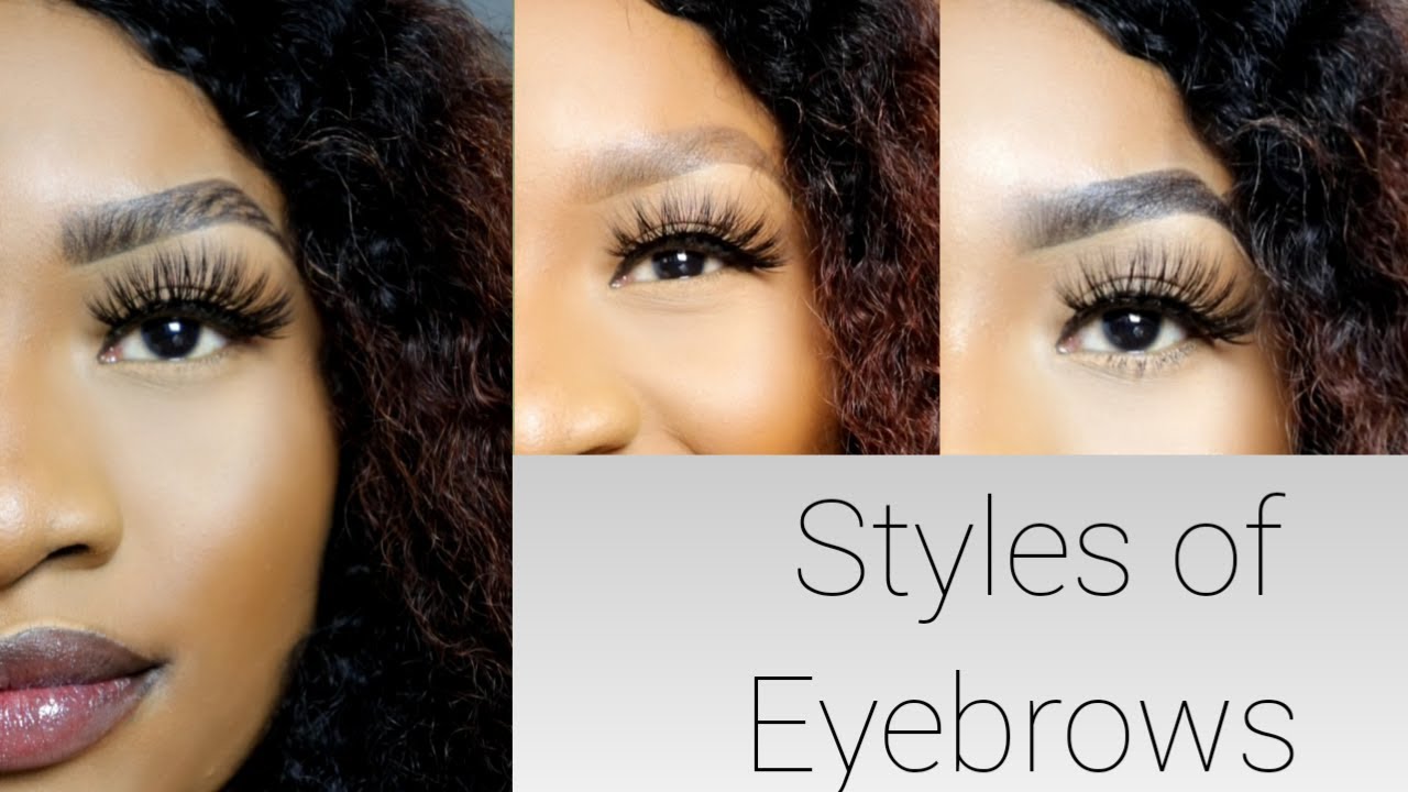 STYLES OF EYEBROWS  #stylesofeyebrows #newmakeuptrend #eyebrows