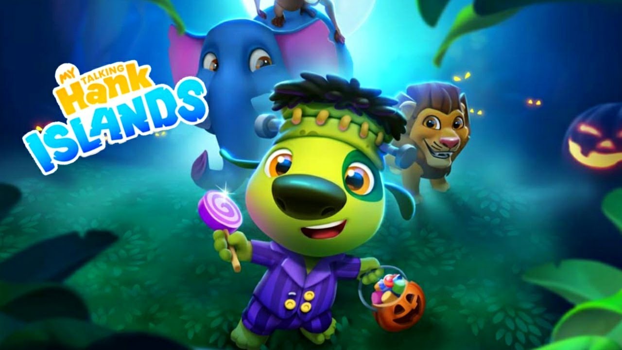 My Talking Hank: Islands Halloween Update Android,ios Gameplay