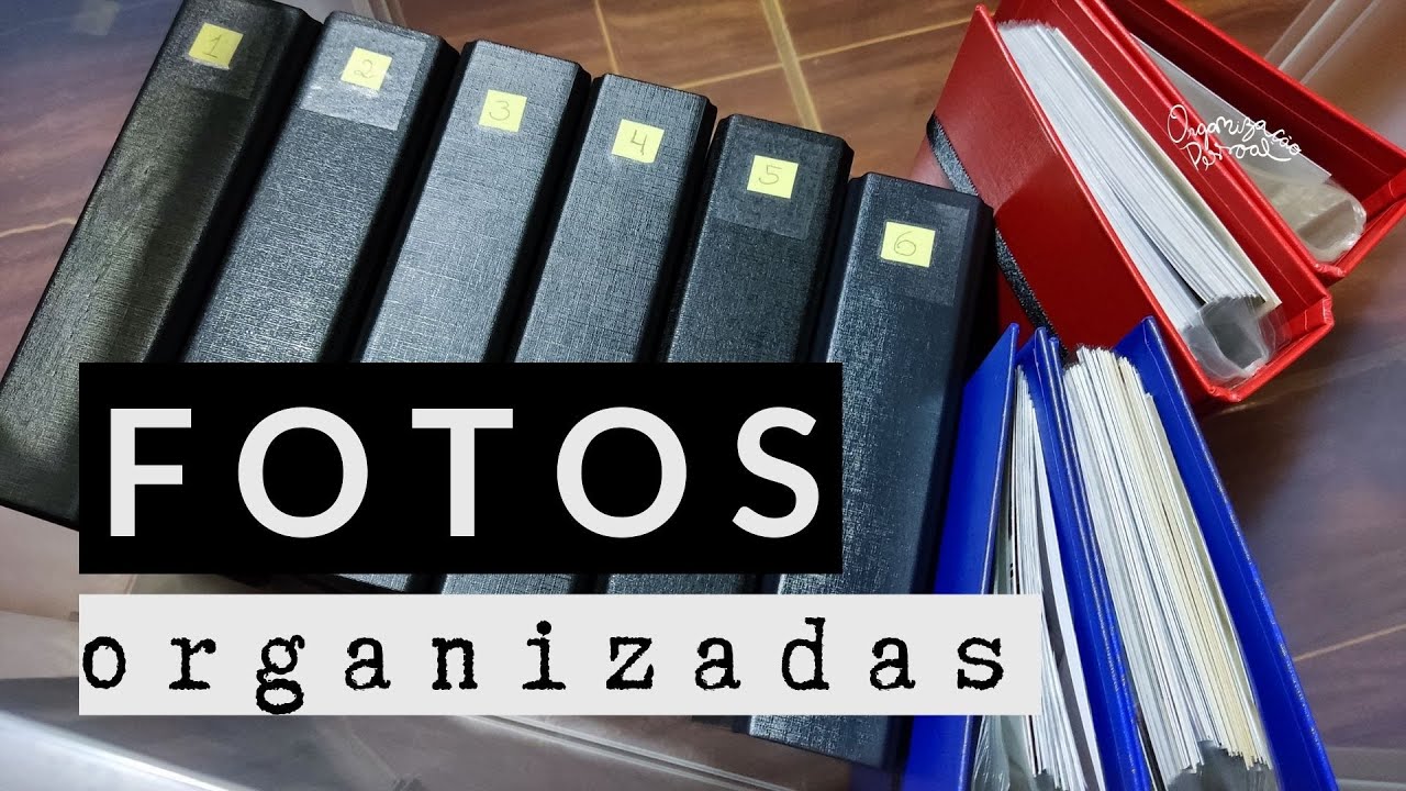 10 passos para organizar as fotos físicas (impressas) | Organização Pessoal ❤