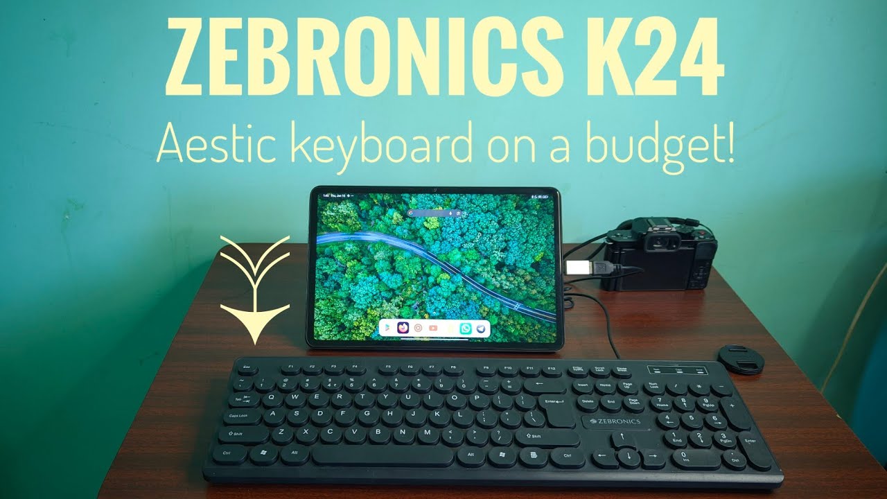 Zebronics K24: Эстетичная клавиатура всего за 300 рупий! Обзор (с плюсами и минусами)