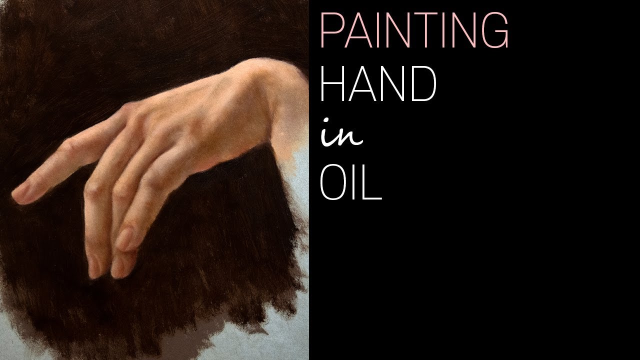 Painting a Hand in Oil (glazing technique)