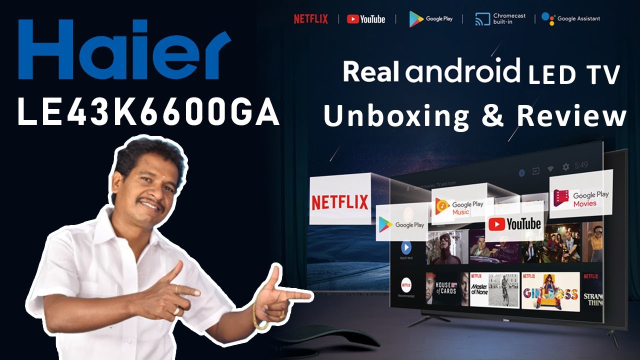 43 Inch TV in Madurai | 43 Inch Haier LE43K6600GA | 43 Inch TV Unboxing and Review Tamil |9842113605