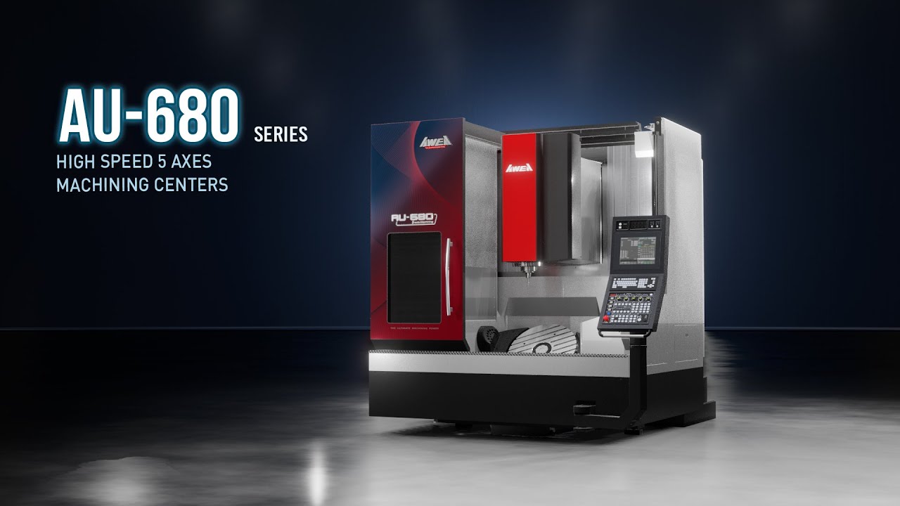 Beyond Your Imagination | AWEA AU-680 High Speed 5 axes Machining Centers #5axis #CNC #machine