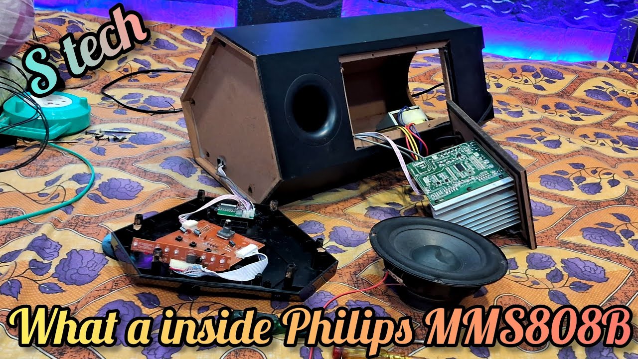 Philps MMS808B sound bar what s inside #philips#hometheatersystem #soundbar #insidevideo 