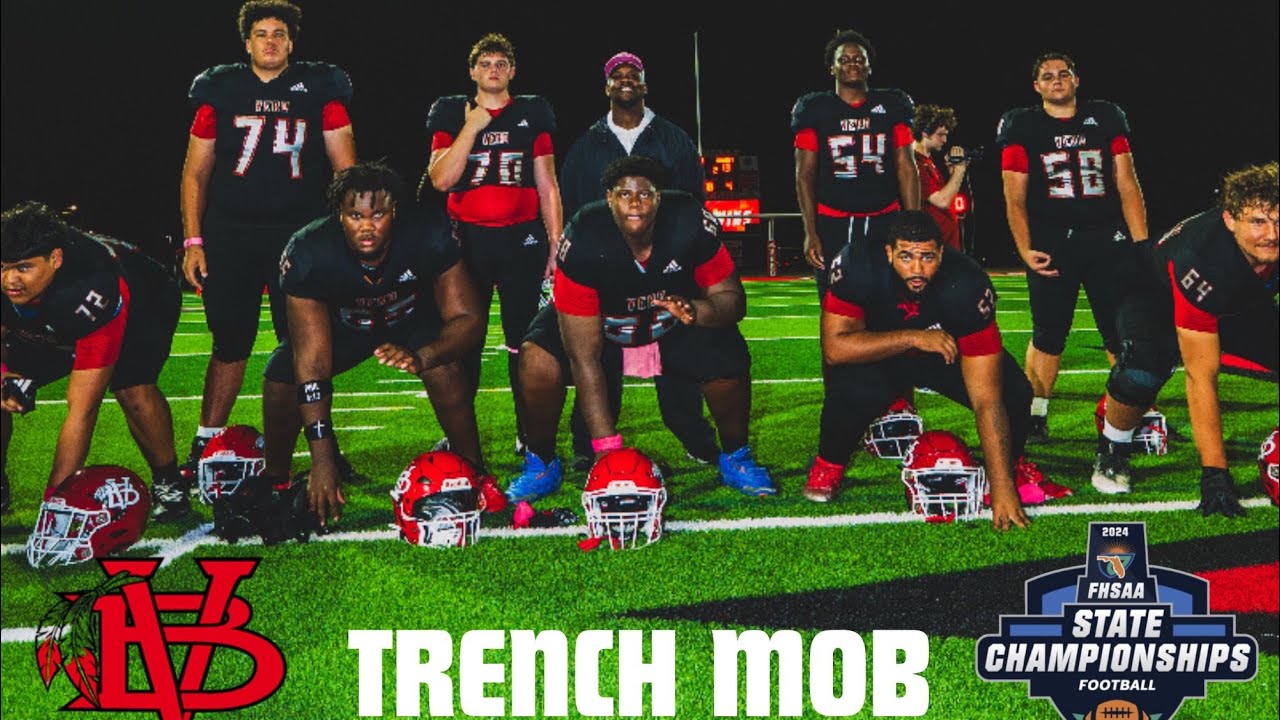 Micah Champion Smith Senior Football Highlights Run Blocking