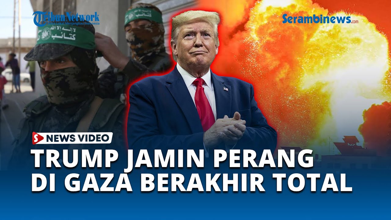 Ingin Berkunjung Kesana, Trump Tegaskan Perang di Gaza Sudah Berakhir