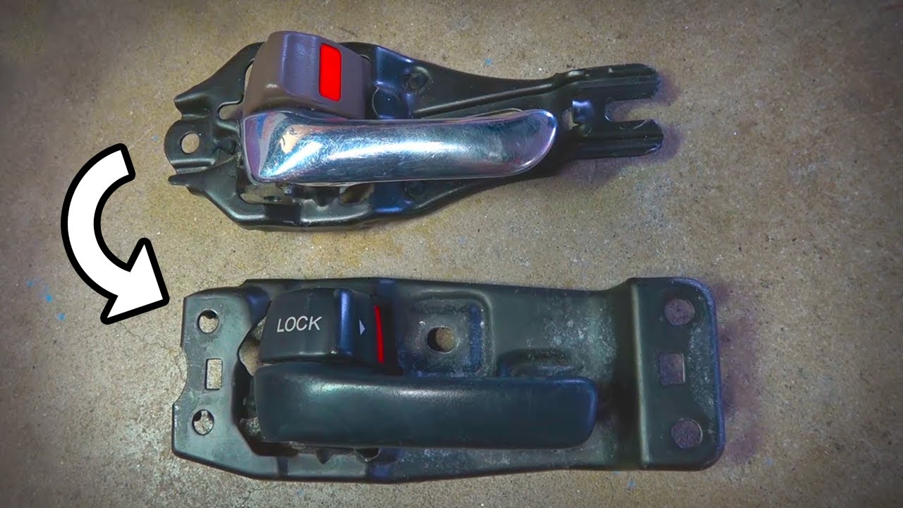 Lexus SC400 to LS400 Metal Door Handle Upgrade