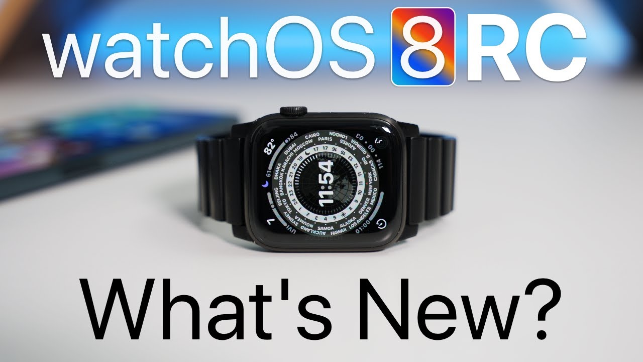 watchOS 8 RC is Out! - What's New?