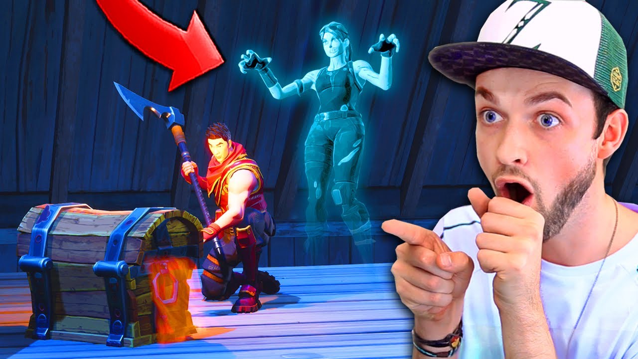 WARNING - There are GHOSTS in Fortnite...