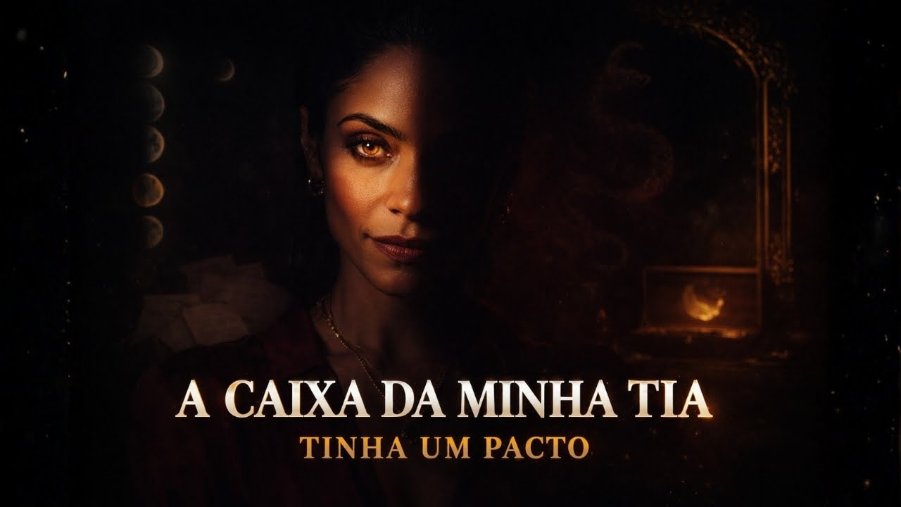 MINHA TIA MORREU E ME DEIXOU UMA CAIXA LACRADA... DENTRO TINHA UM PACTO COM MEU NOME