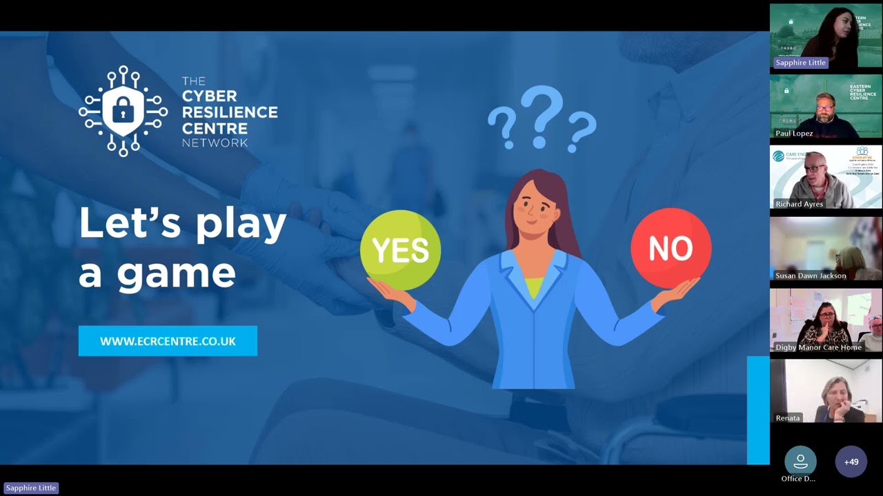 Webinar: Cyber Threats in Care What You Need to Know Now