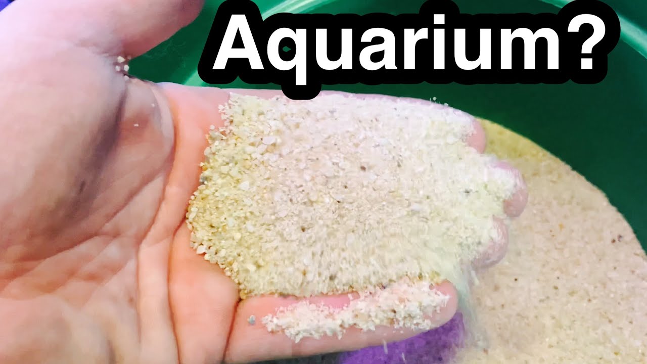 Using Pool Filter Sand in Fish Aquarium