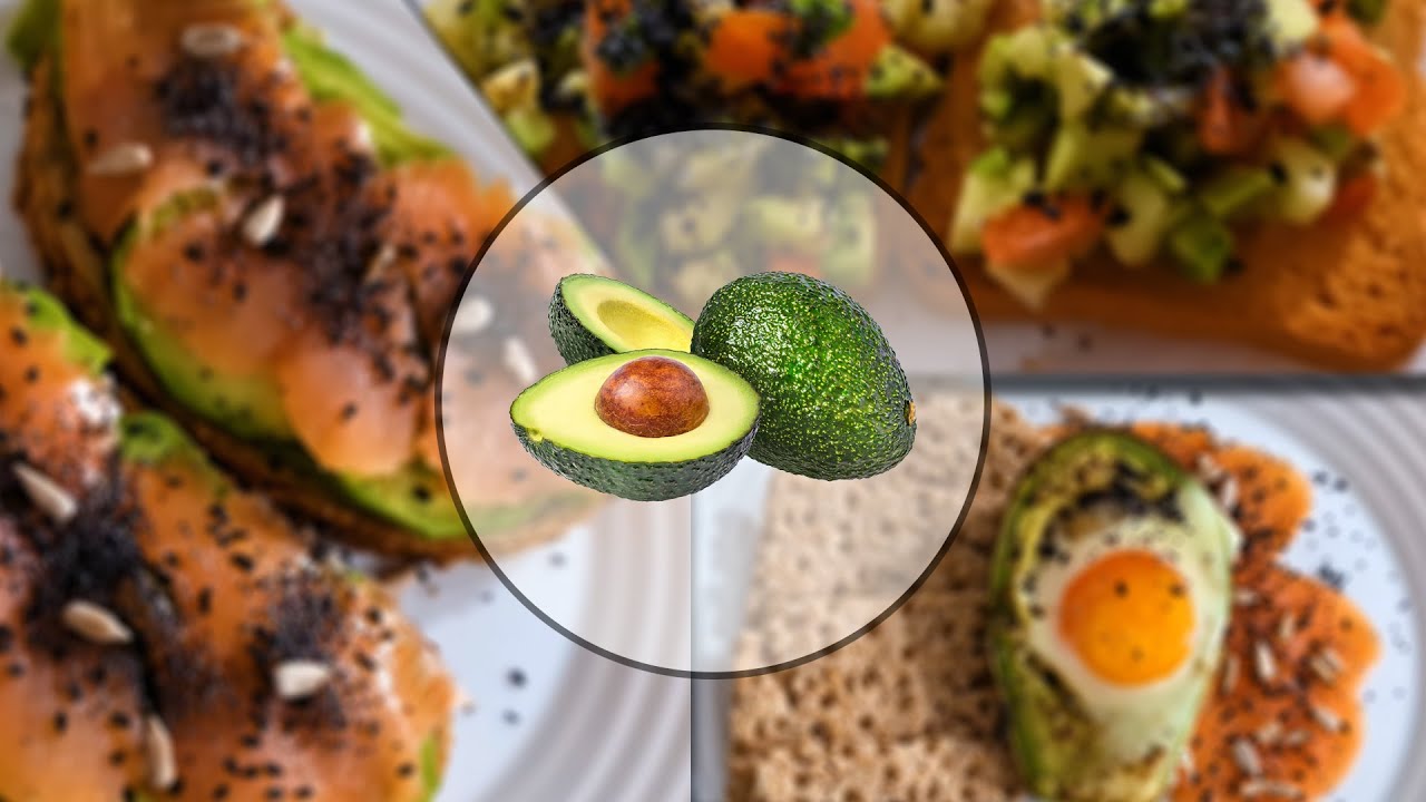 Trei idei de mic-dejun cu AVOCADO 🥑