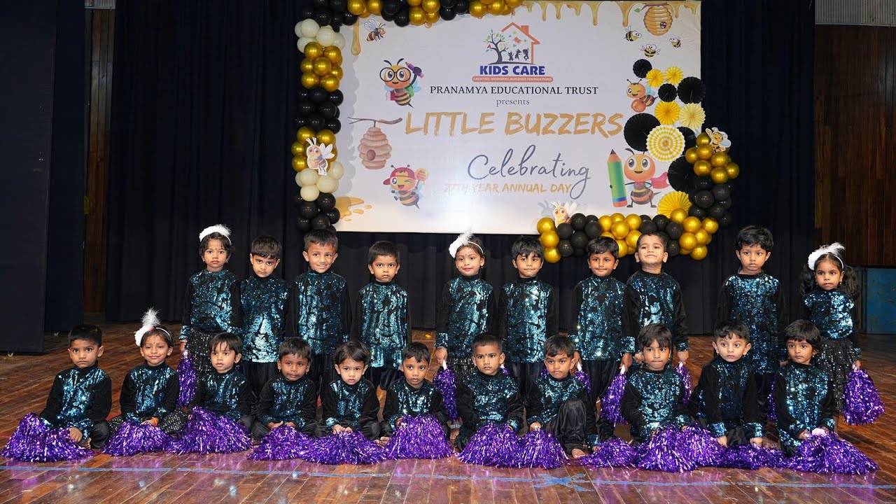 little Buzzers 2 | Pranamya Educational Trust | Kids Care | 27th Annual day | UB Shivamogga