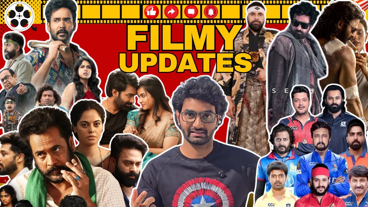 Filmy Updates | EP 14 | OTT & Theater Releases | Teasers&Trailers | Spirit | AA23 | Pavan Kalyan |
