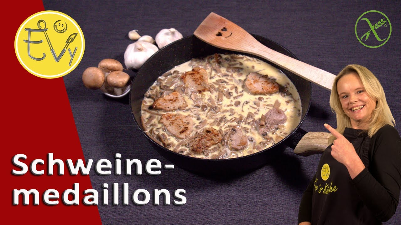 Schweinemedaillons in Whisky - Champignonsauce, das wird jedem schmecken!