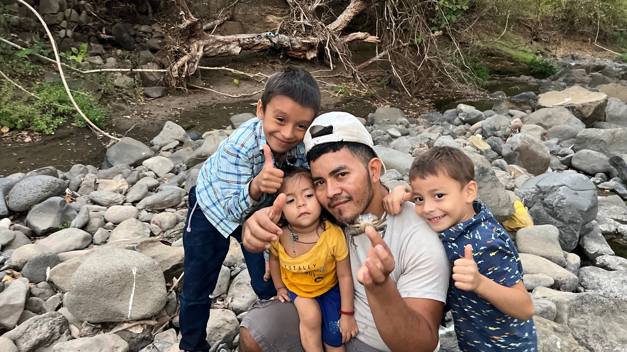Hoy nos fuimos al Río jálala a cangrejiar !!!pesca en el río torola 