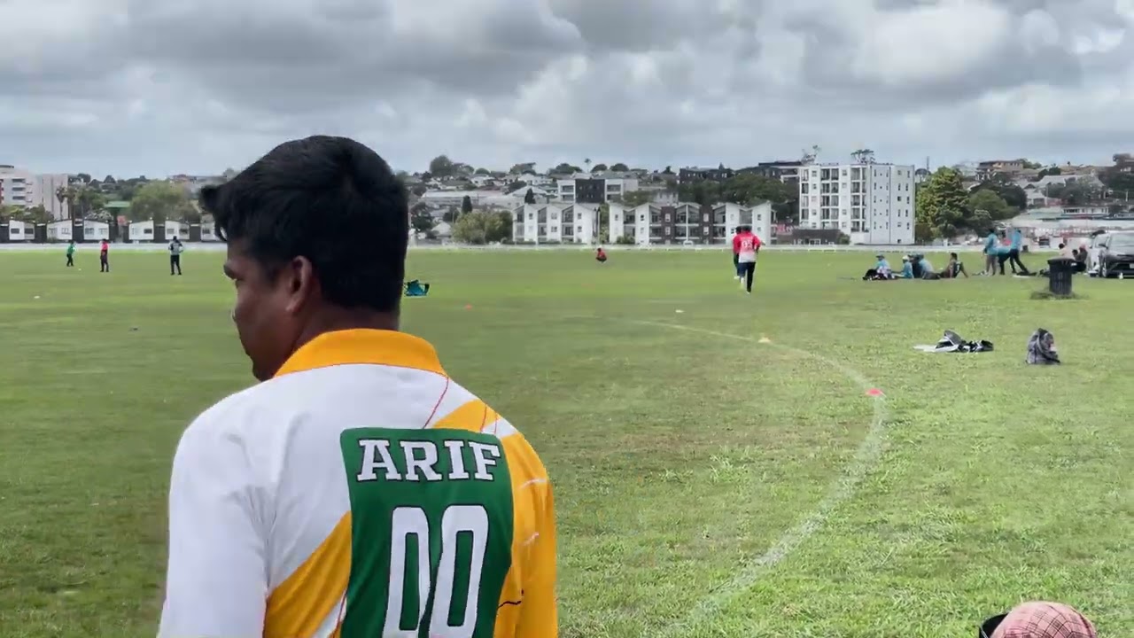 15th Feb AKL Tournament- Bikrampur Boys vs Hamilton. Tanvir and Sojib Batting Part 1