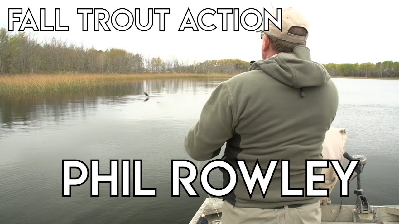 Fall Fishing for Trout in Lakes