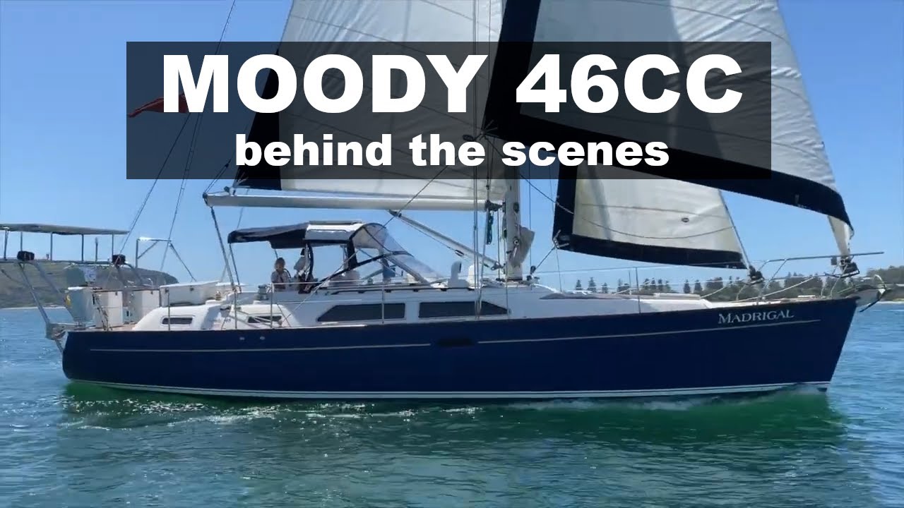 The Moody 46 CC Cruising Sailboat Review and Boat Tour
