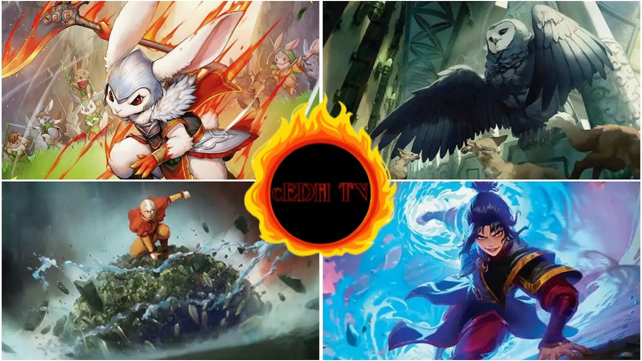 Baylen, the Haymaker vs Azula vs Wan Shi Tong vs Aang, at the Crossroads cEDH Gameplay