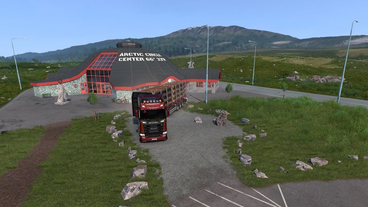 transportamos troncos a bodo ets 2#191