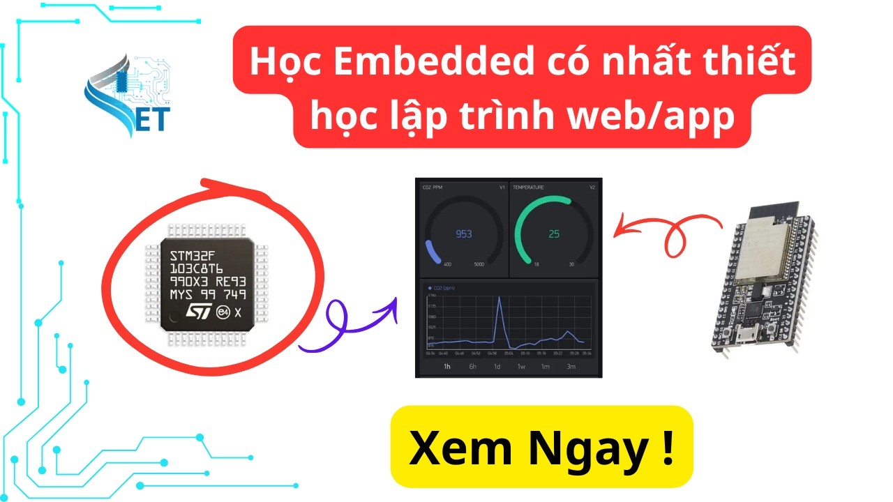 🔥 Tại sao dân Embedded nên biết làm Web App. WHyyy?