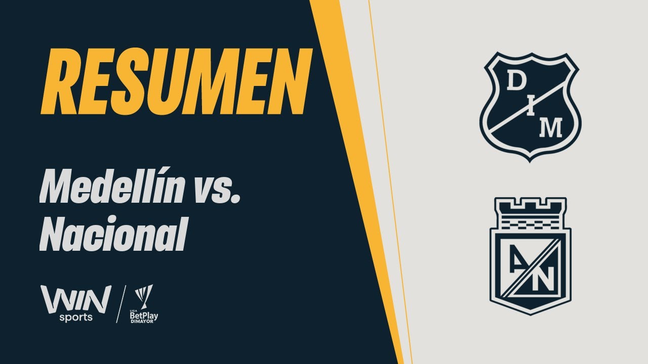 Medellín vs. Nacional (resumen y goles) | Copa BetPlay Dimayor 2025 | Final - Vuelta