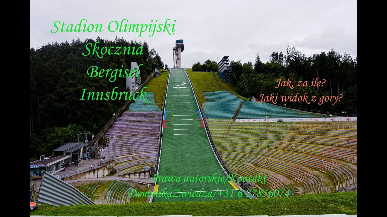 #DominikaZwiedza Skocznie i stadion olimpijski #Bergisel w #Innsbruck Jak wyglada?