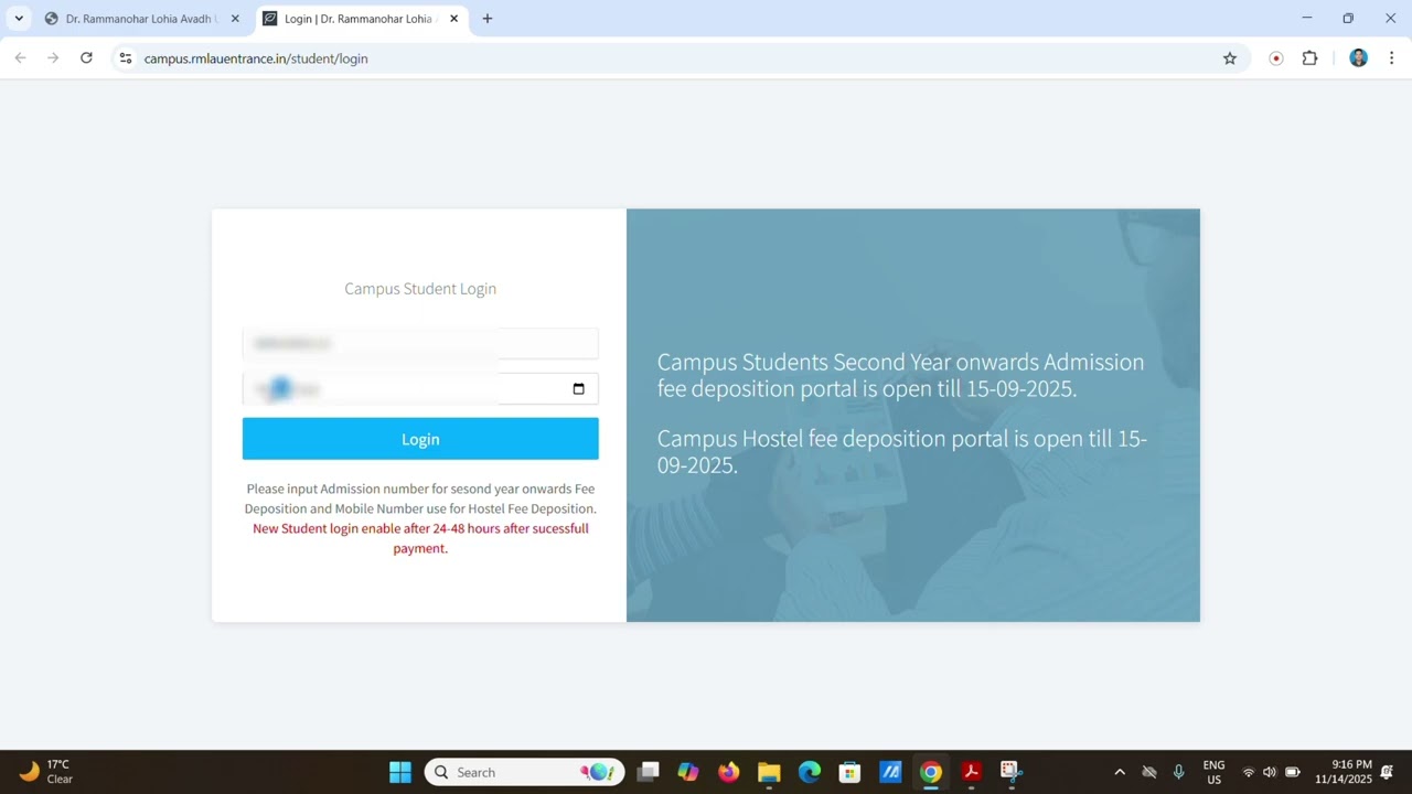 Dr.RMLAU Student Apna Student Login Kaise Kare | RMLAU Student Login 2025 | Zero to Hero Online Form