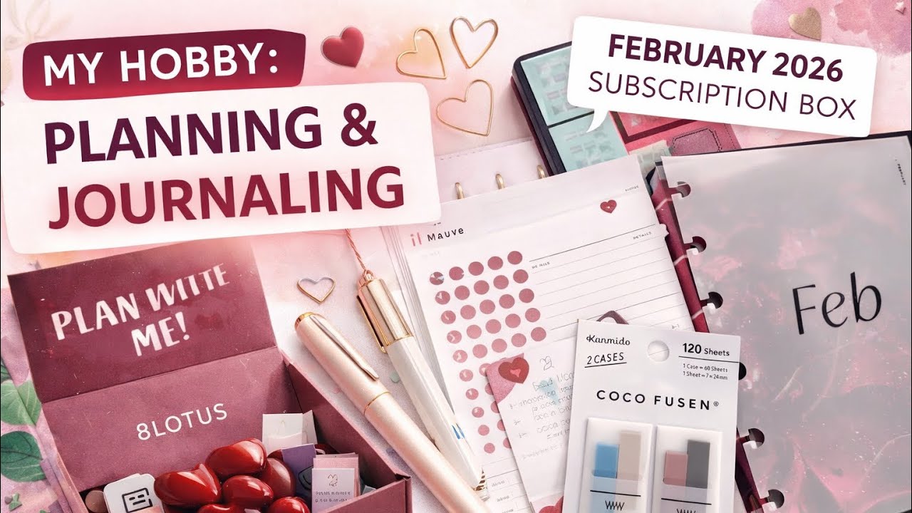 A Little Hobby Joy ✨ February 2026 8LOTUS Unboxing
