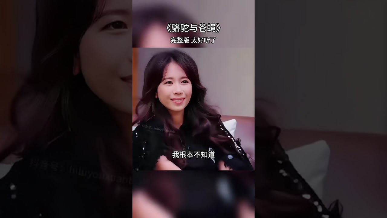 人美歌甜，太好听了…#杨钰莹 #好听的音乐总是触动人的心灵 #歌曲骆驼与苍蝇 #骆驼与苍蝇
