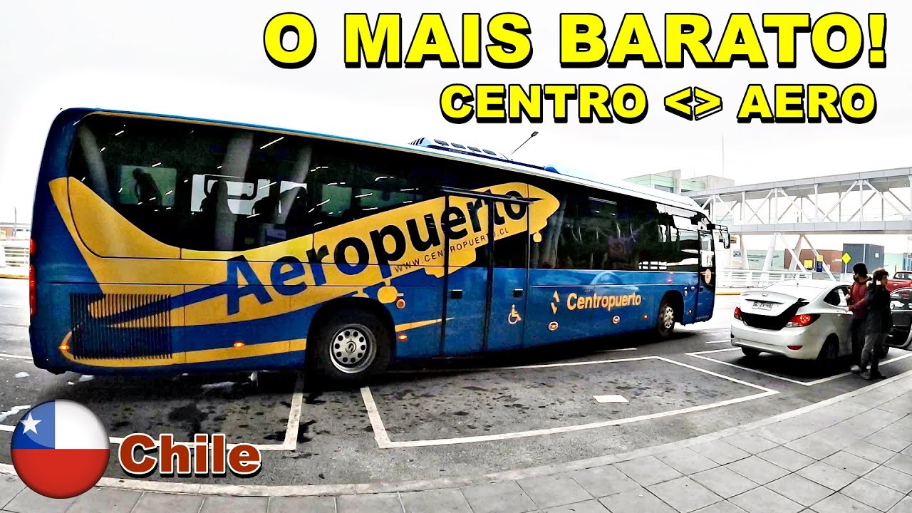 COMO SAIR OU CHEGAR DO AEROPORTO DE SANTIAGO DE ÔNIBUS?