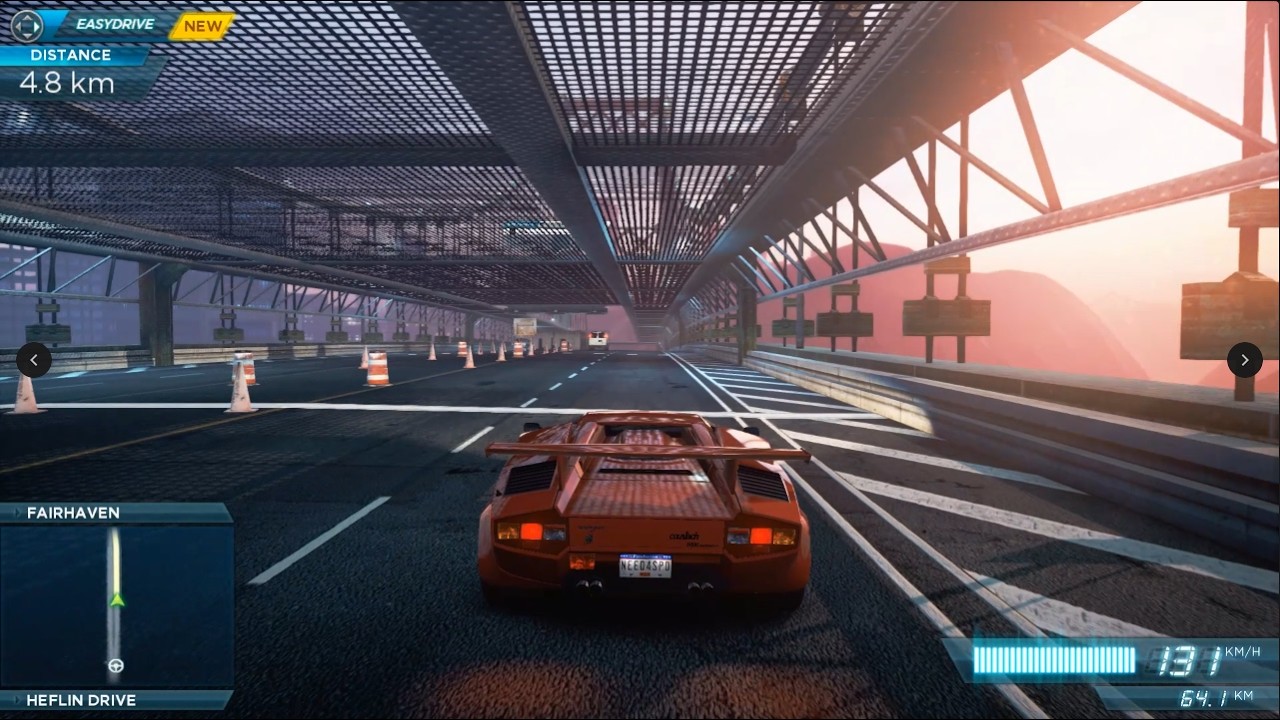 Lamborghini Countach Thrust Run 🔥 Insane Acceleration in NFS Most Wanted 2012