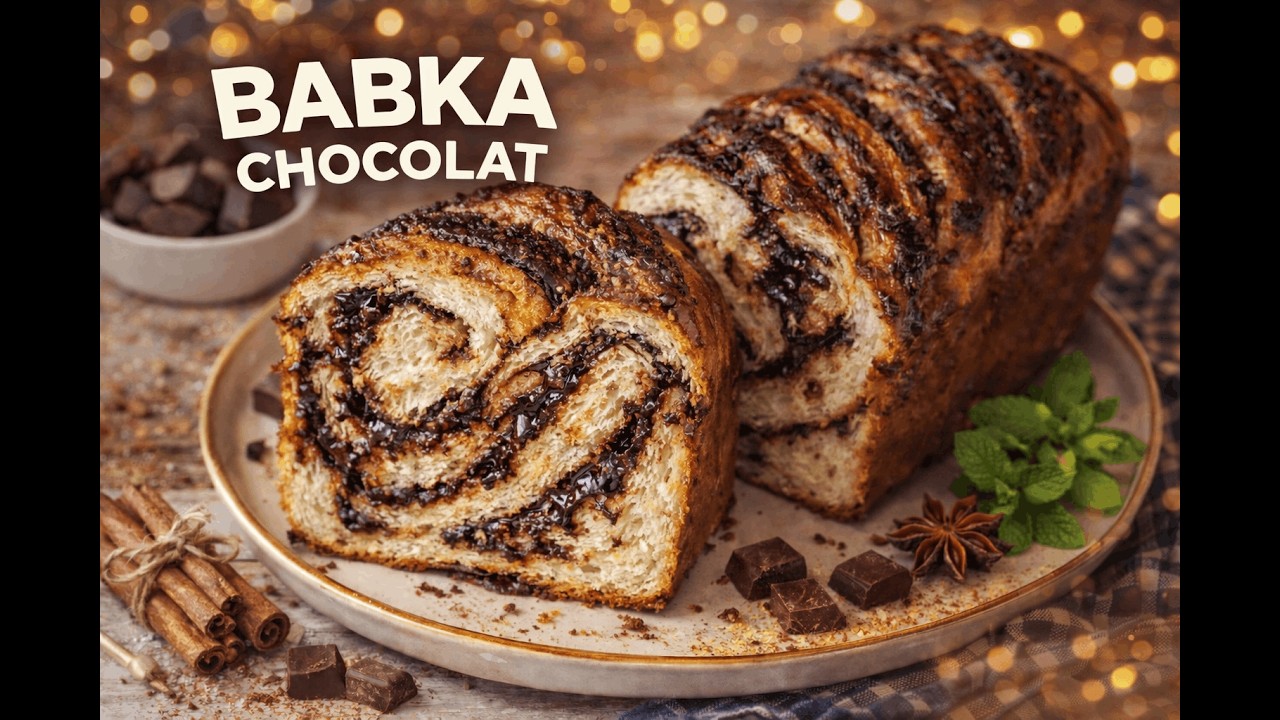 BABKA CHOCOLAT ULTRA MOELLEUSE 🤤 Recette Facile Maison