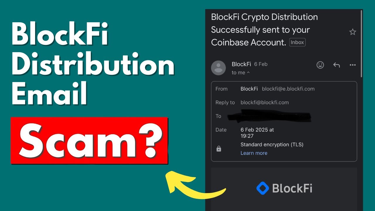BlockFi Distribution Email from agourahillscity@public.govdelivery.com &mdash; Legit or Scam?