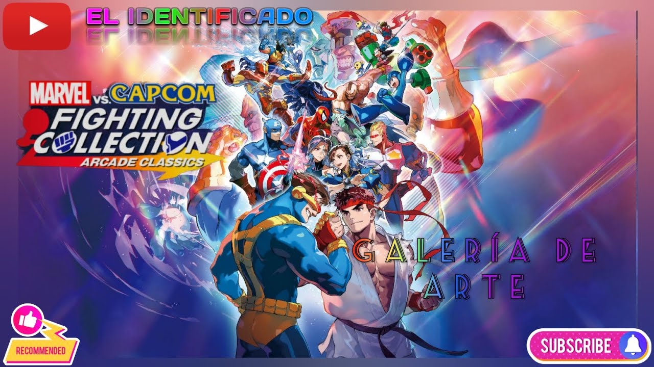 GALERÍA DE ARTE MARVEL VS CAPCOM FIGHTING COLLECTION 