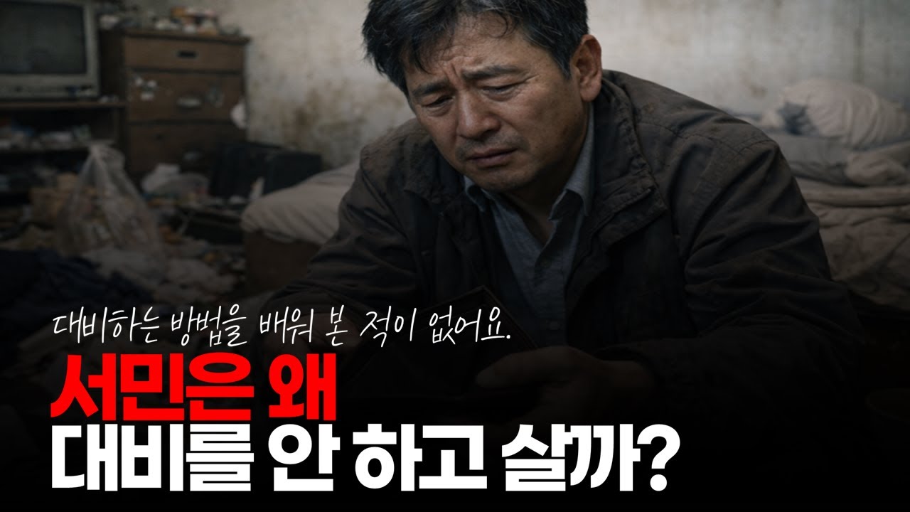 (※시청자댓글) 서민은 왜 대비를 안 하고 절약을 안 하고 돈을 모아두지 못할까? #대비안하는서민 #서민경제 #경제위기대비