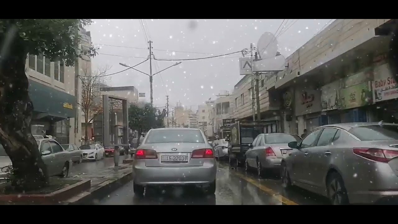 . مُحَلّاكَ يا جُو الشتاء / ميحد حمد - اربد دوار القبة حتى ميدان الساعة (شارع الحصن)