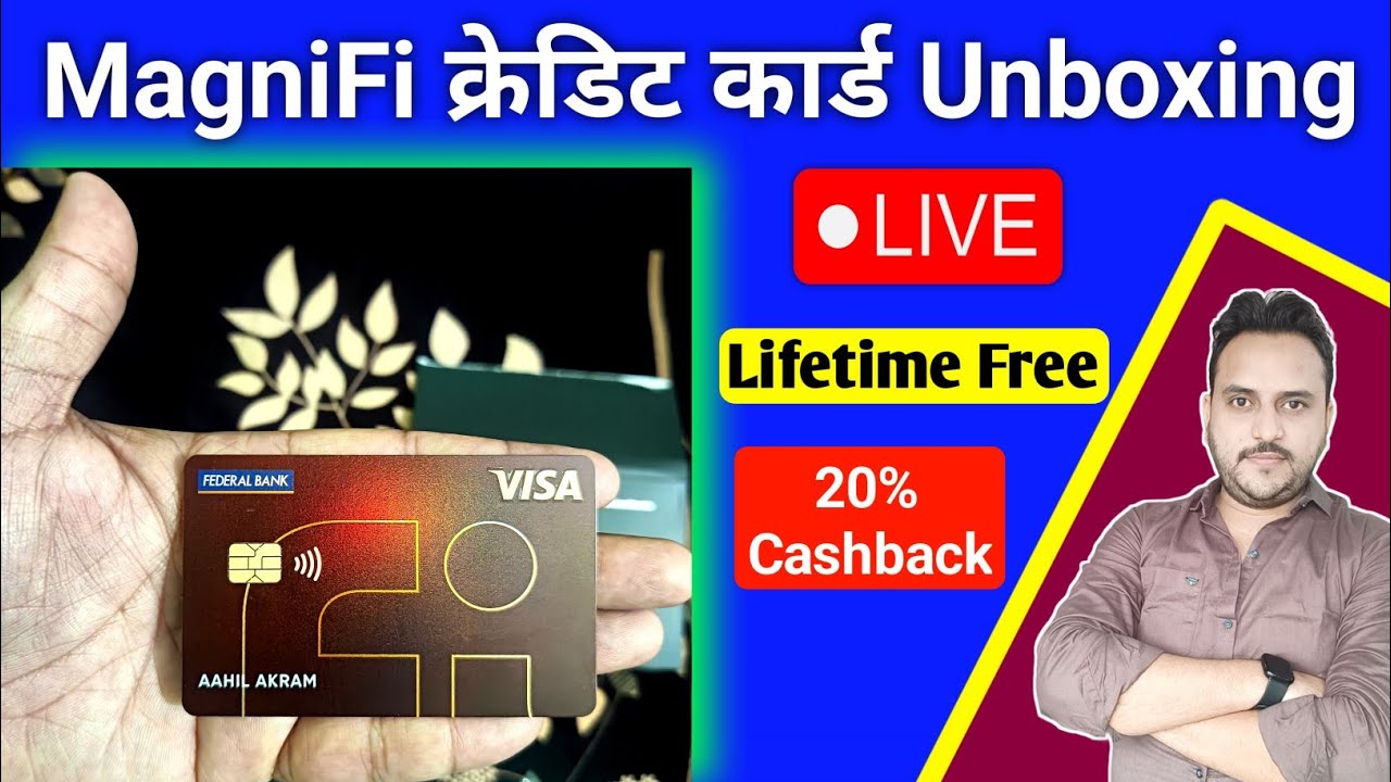 Magnifi Credit Card Unboxing | Fi Credit Card Unboxing Live | Magnifi Credit Card Unpacked