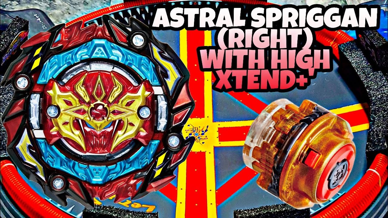 PERFECTLY BALANCED ASTRAL SPRIGGAN WITH HIGH XTEND+' VS MY DB BEYBLADES | ベイブレードバーストDB(ダイナマイトバトル)