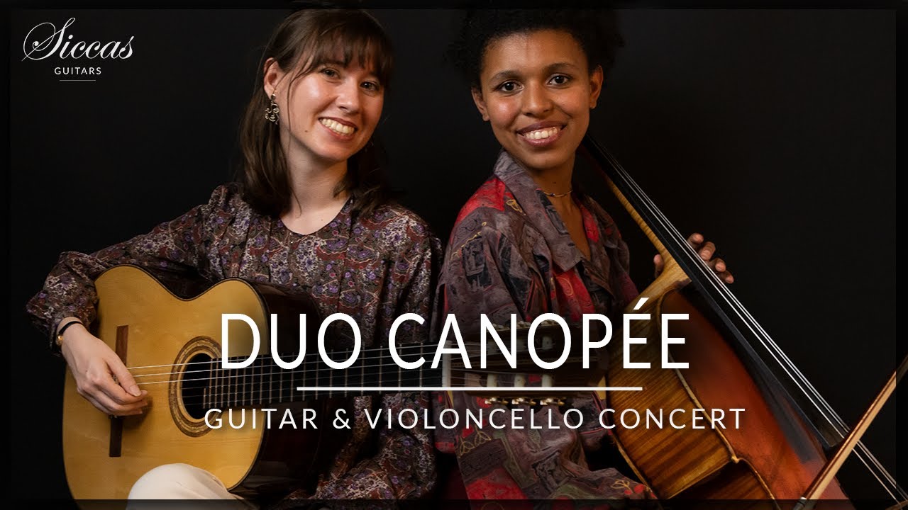 DUO CANOPÉE - Guitar & Violoncello Concert | Schubert, Duplessy, Basset...