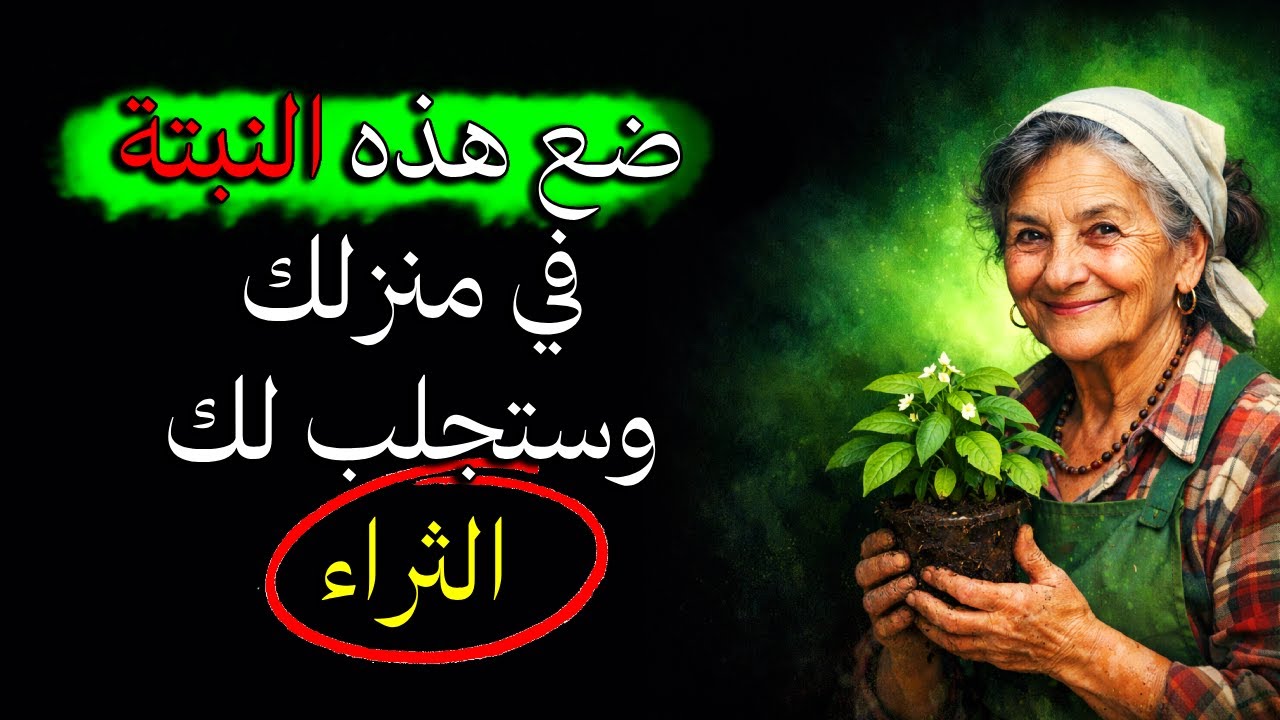 ضع هذه النبتة عند باب منزلك… وسترى المال يدخل من حيث لا تحتسب