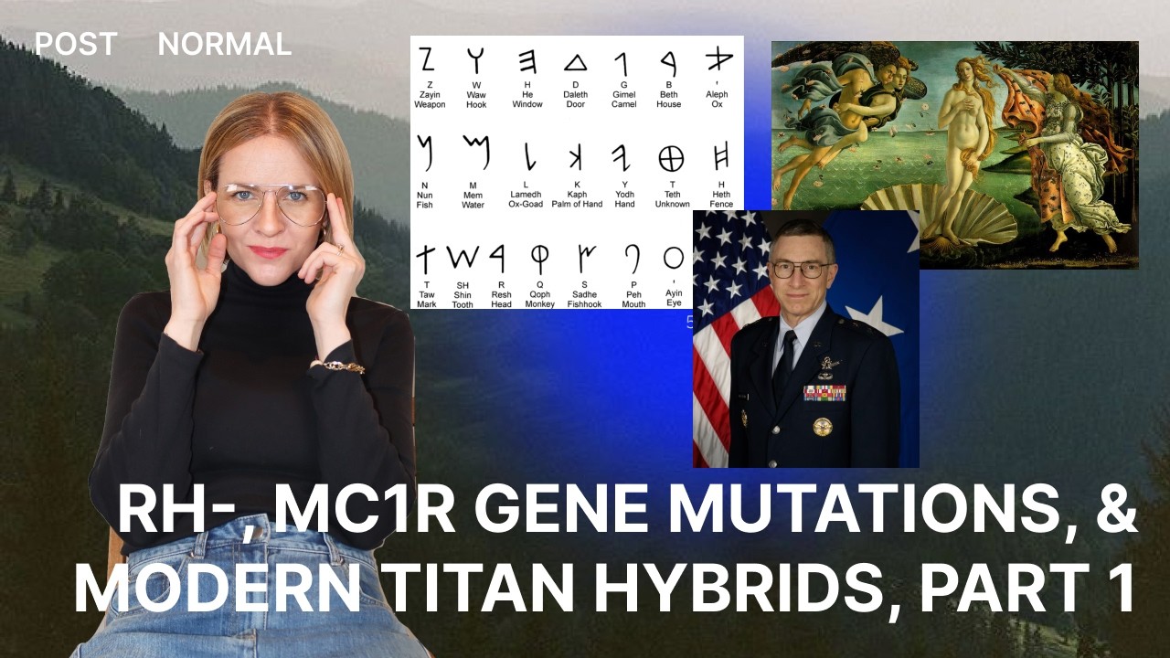 RH-, MC1R Mutations, & Modern Day Titan Hybrids, Part 1