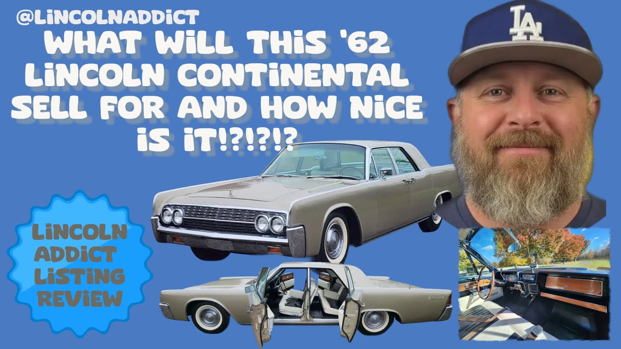 BAT Active Listing - 1962 Lincoln Continental (Sedan) Listing Review