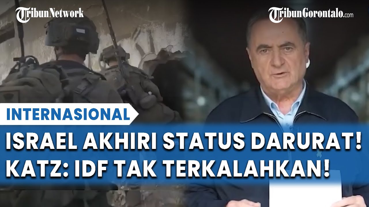 Israel Cabut Status Darurat di Wilayah Selatan! Menhan Katz: Situasi Aman Berkat Pasukan Heroik