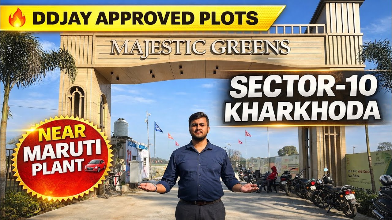 Sector-10 Kharkhoda DDJAY Plots | Near Maruti Suzuki & IMT | Investment Opportunity | #plot #plots 