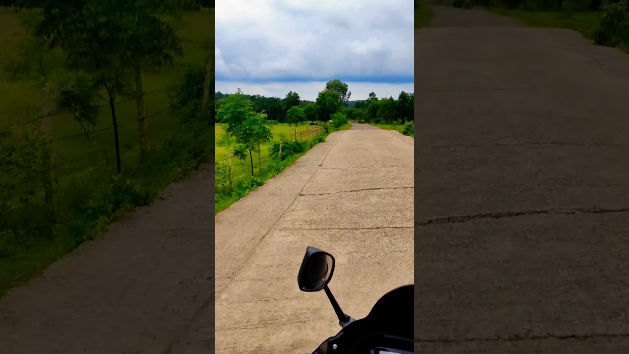 #TRAVEL2 #bike riding #mainpath # nature #beutiful nature #save tree #love nature