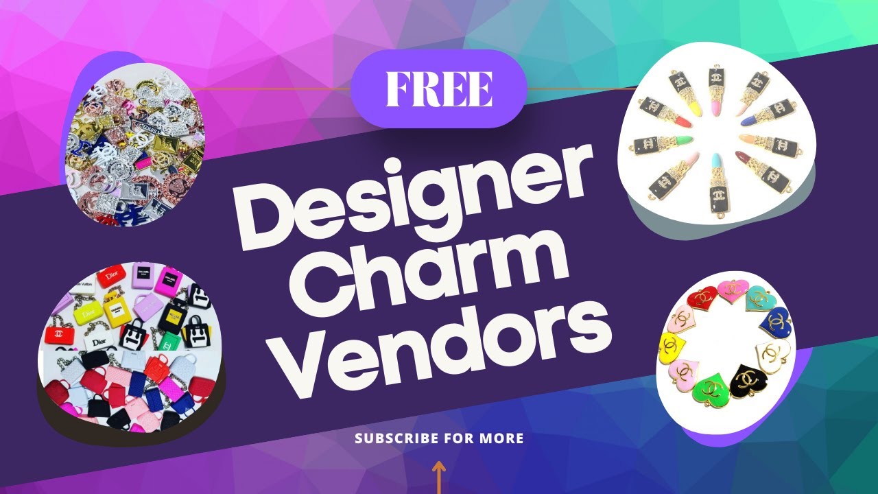 Free DESIGNER CHARM VENDOR | Gems about finding vendors