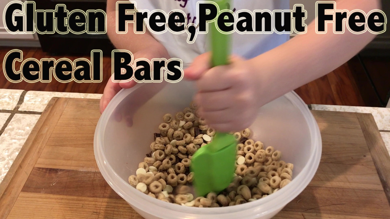 NO BAKE RECIPES - GLUTEN FREE - PEANUT FREE - CEREAL BARS!